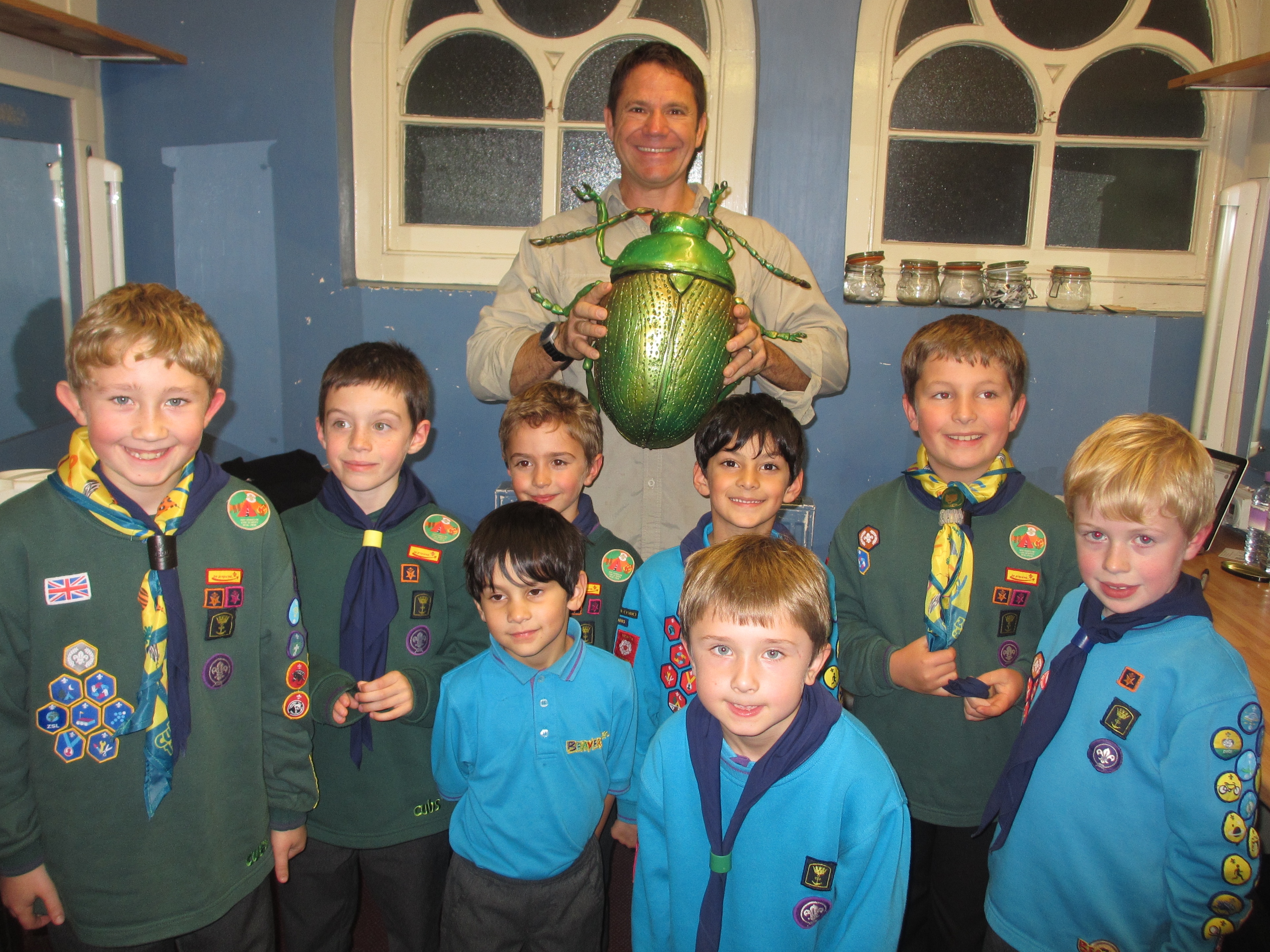 Tansy champions meet wildlife hero