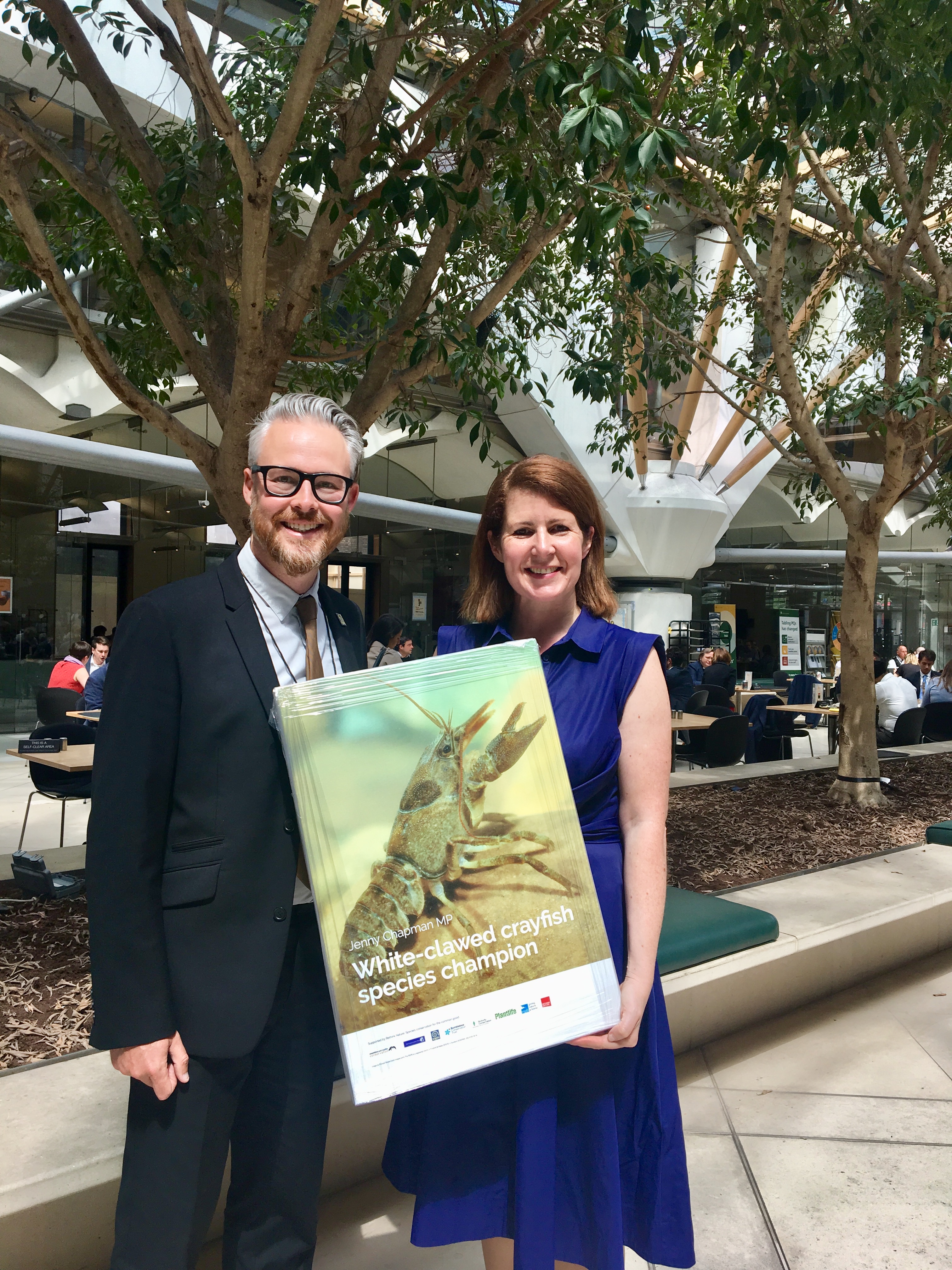 A new champion for the White-clawed crayfish